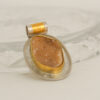 Sugar Sunbeams Gold Druzy Pendant