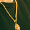 Necklace of Wingate Mine Agate Pendant