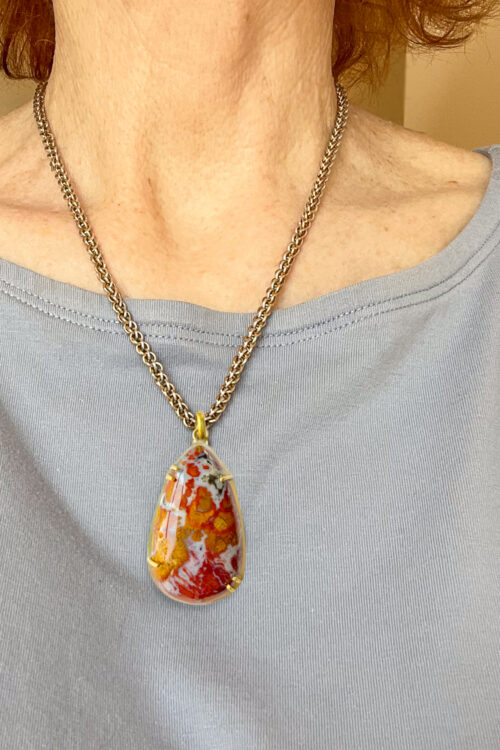 agate necklace