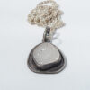 Silver Druzy Pendant