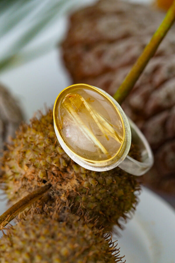Golden Rays Cocktail Ring cocktail ring