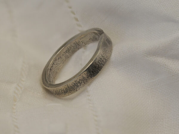Silver Grit Ring Silver Grit Ring Band