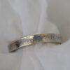 Silver Grit Ring Oxidized