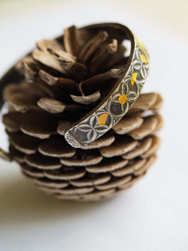 Gold Gilded Cuff Detail