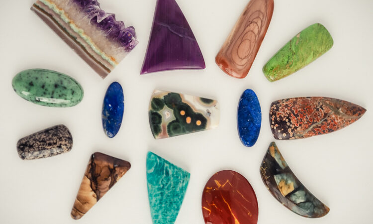 handcut choice cabochon stones