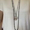 Person wearing pendant