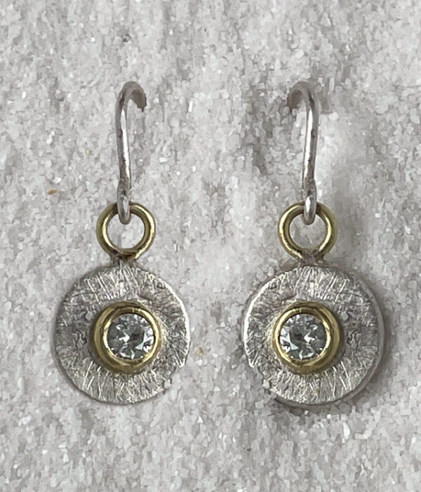 Fairmined Americas Collection Diamond Drop Earrings