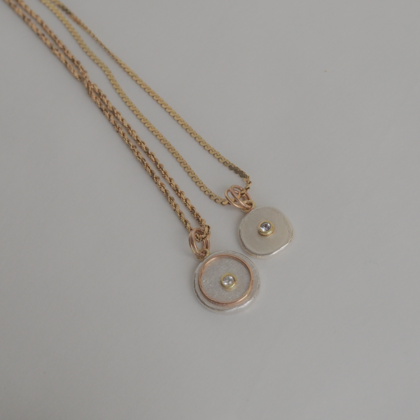 Fairmined Americas Collection Gold and Diamond Charm