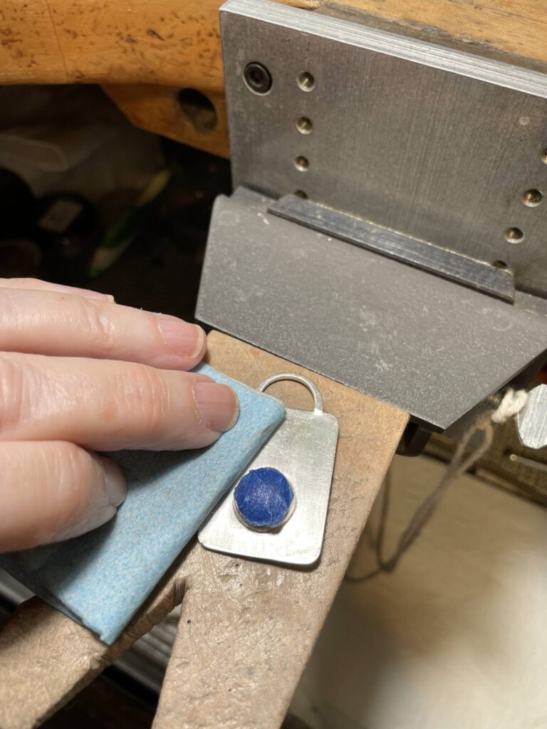 Silver Keychain Buffing