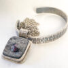 Hidden Heart I Raw Gemstone Garnet-in-Schist Talisman