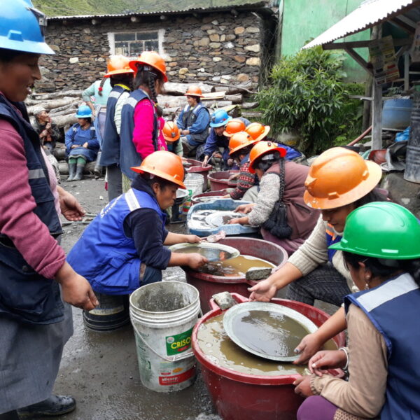 Learning the safe and mercury-free methods of finding gold