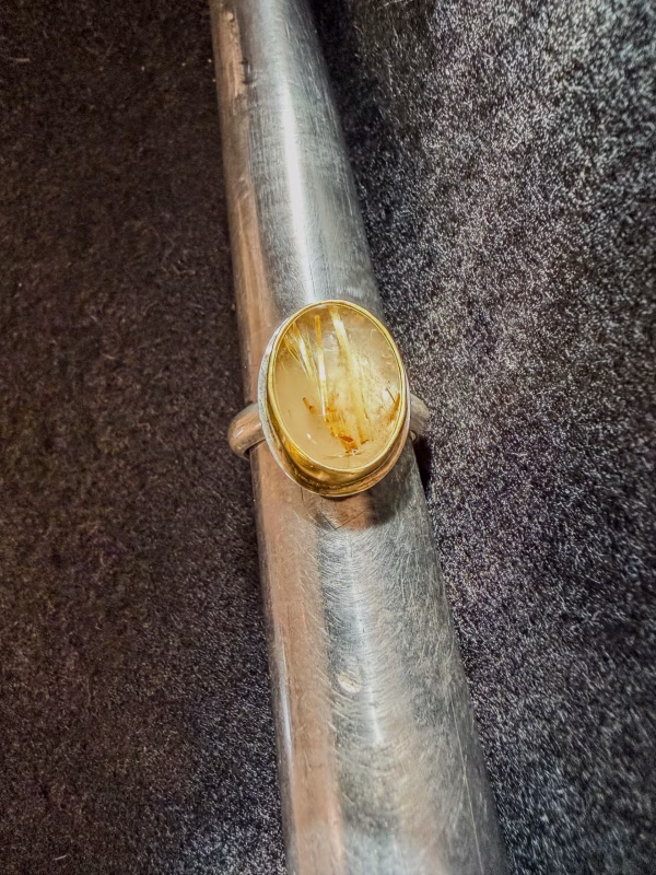 Golden Rays Cocktail Ring II